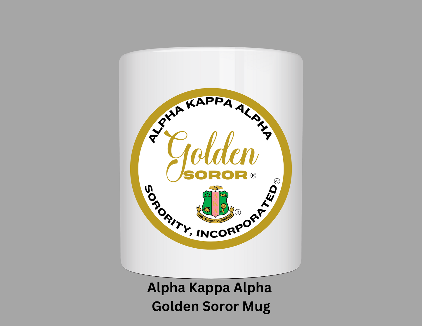 Alpha Kappa Alpha Golden Soror Mug