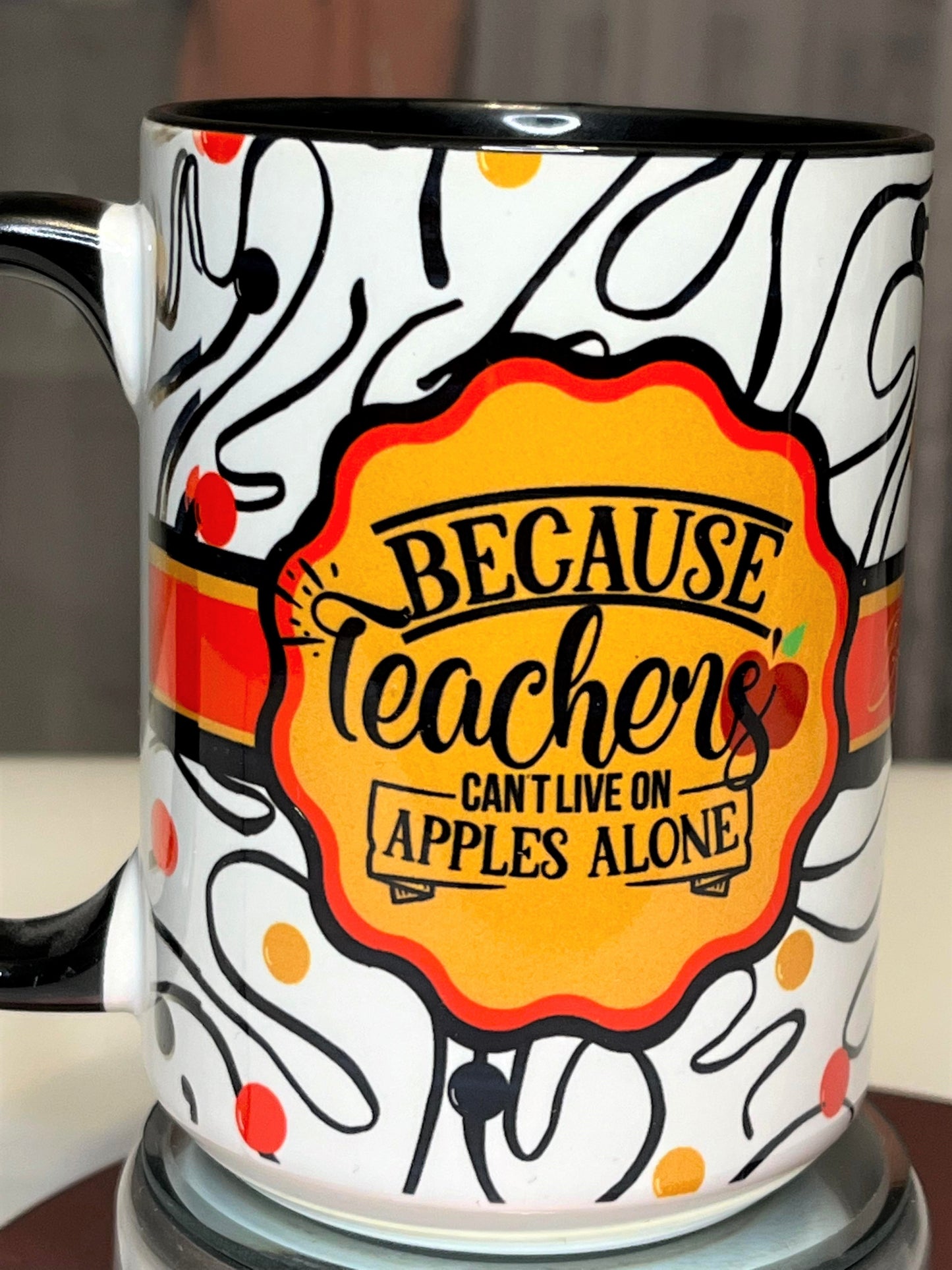 Because Teachers Can't Live On Apples Alone