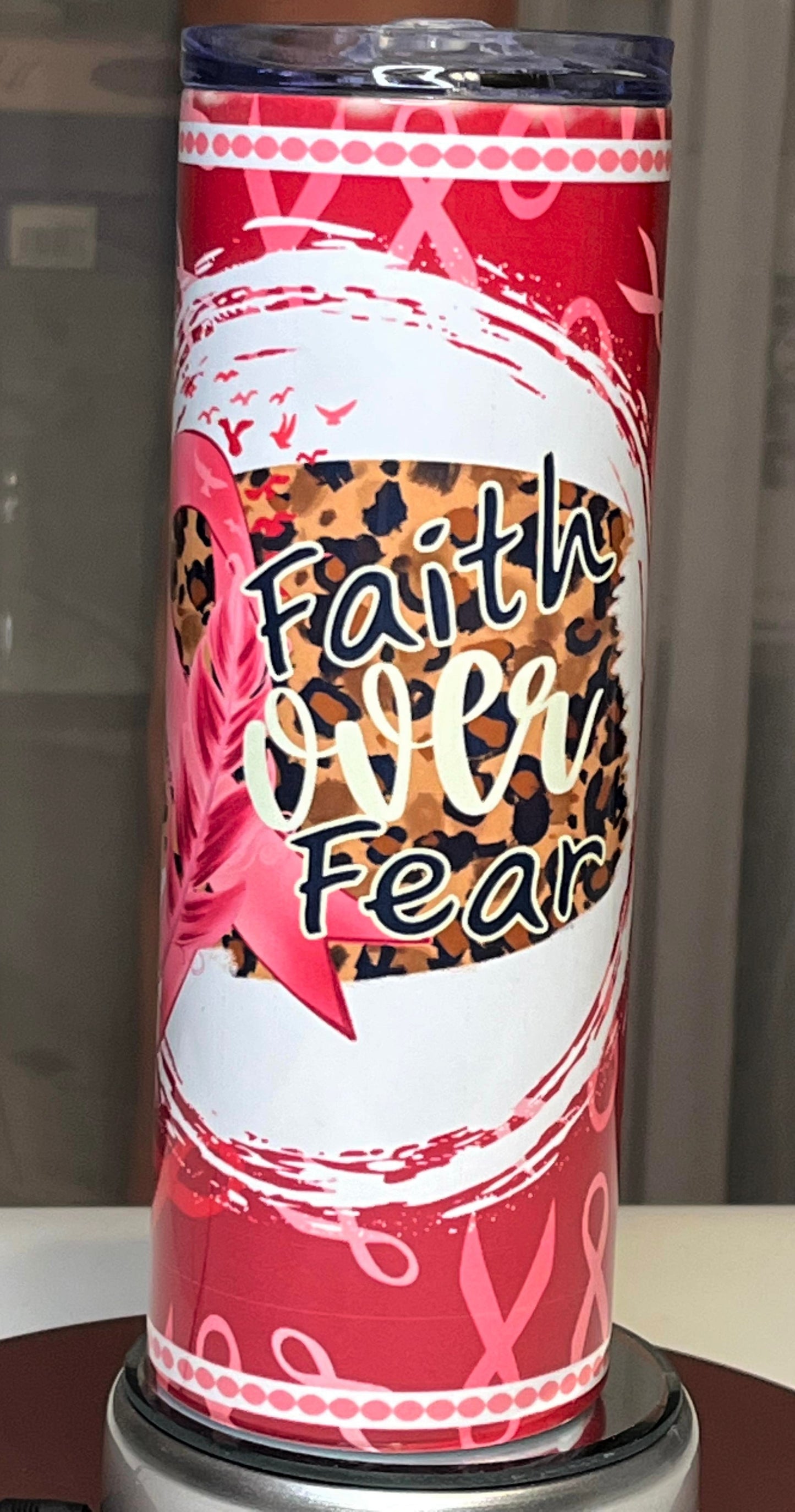 Faith Over Fear Tumbler