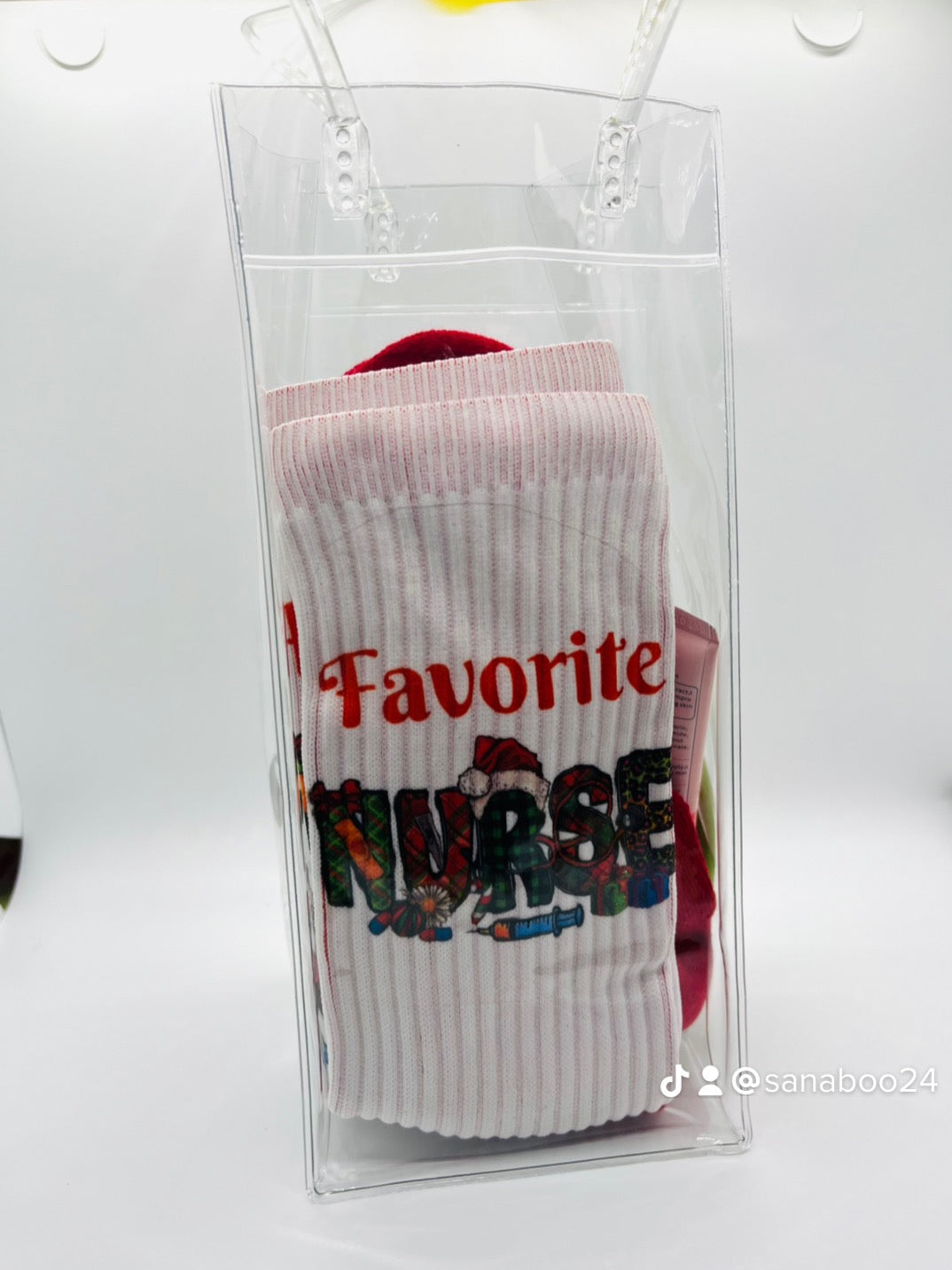Santa’s Favorite Nurse Mug Set