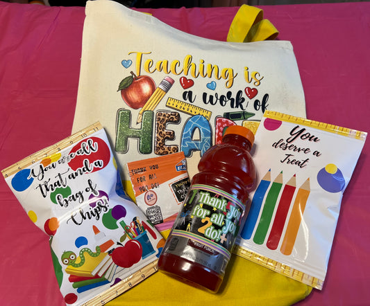 Teacher appreciation Package (snacks)