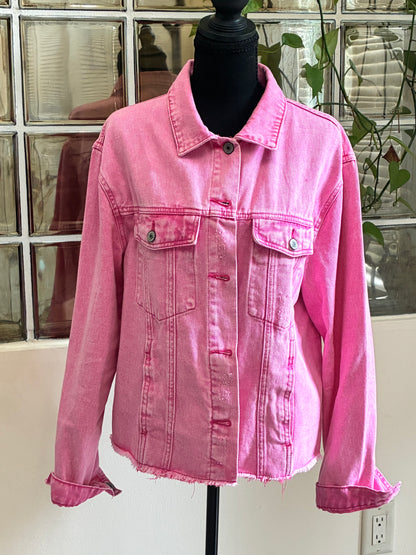 Pink Denim RS jacket