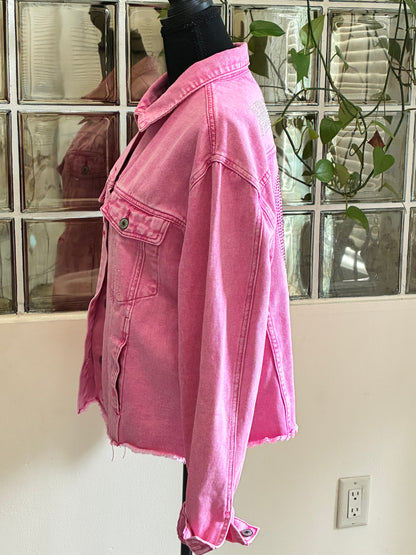 Pink Denim RS jacket