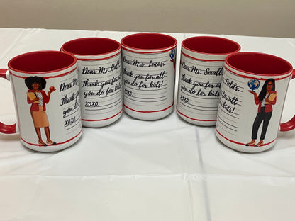 Teacher mugs